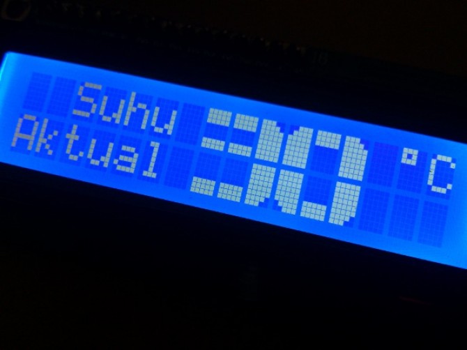 Big Number On LCD 16×2